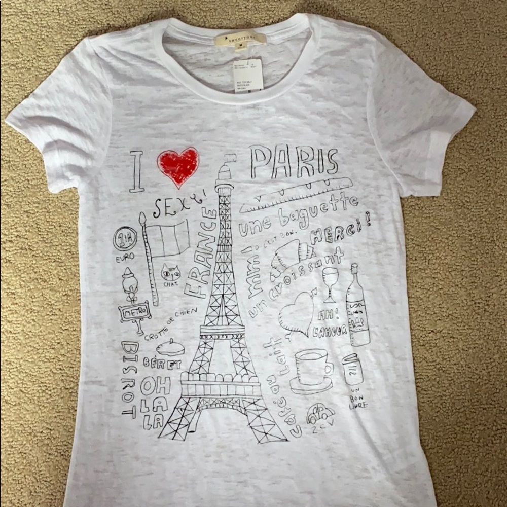 NEW Paris White Top